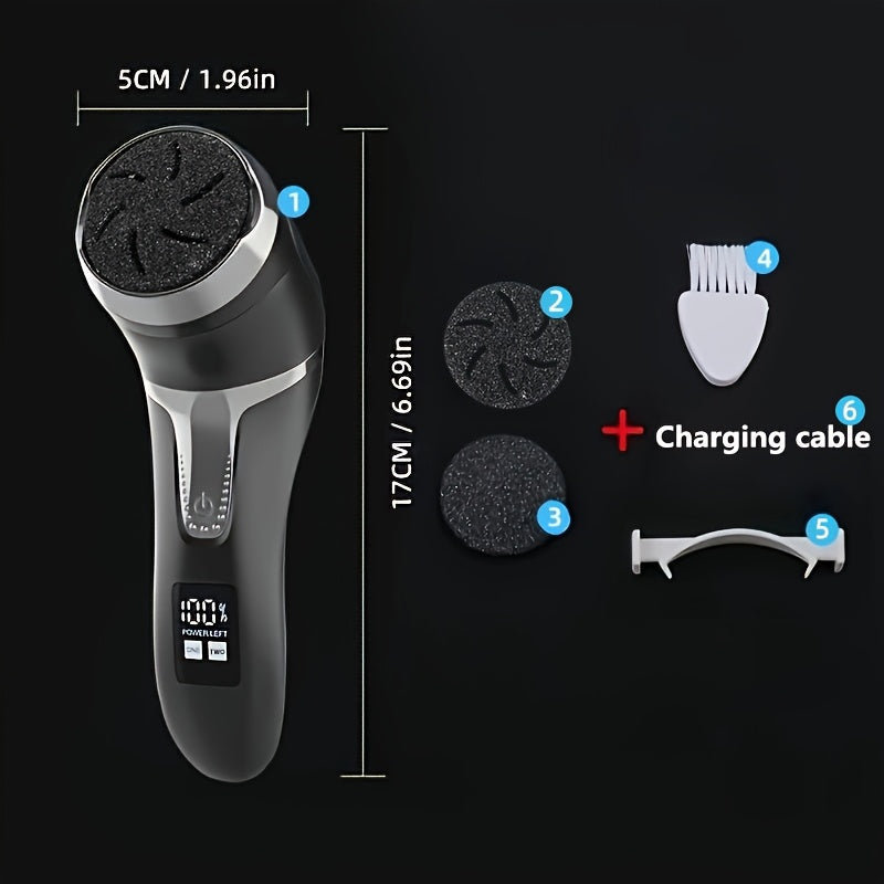 Rechargeable Electric Foot File Pedicure Tool-1