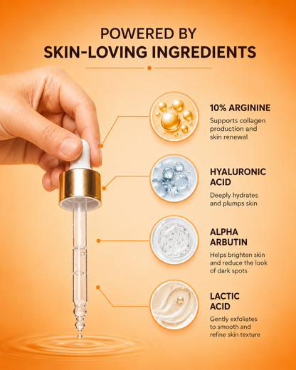 Glow Peel - Instant Effect- 10% Arginine + Hyaluronic acid-3
