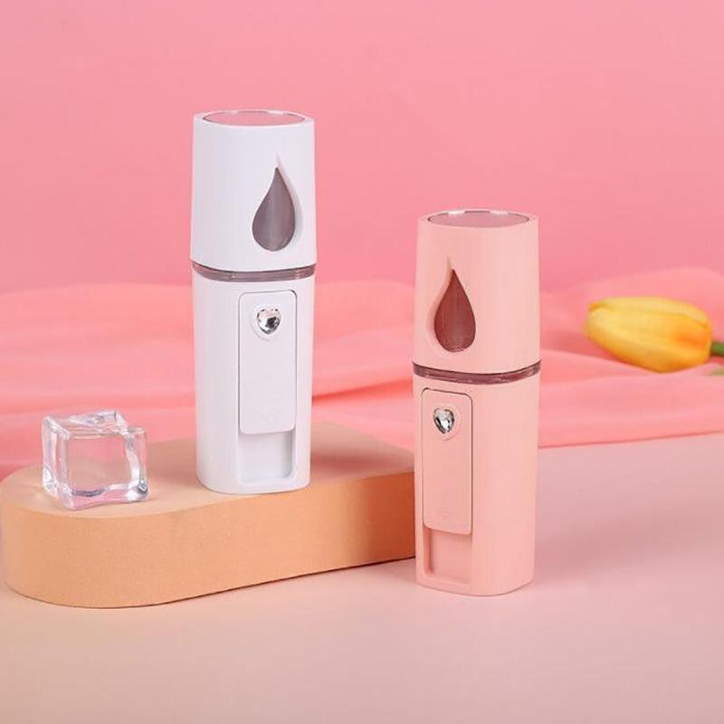 L2 Mini Nano Facial Mister With Top Mirror Rechargeable Cool Mist Sprayer  Au-2