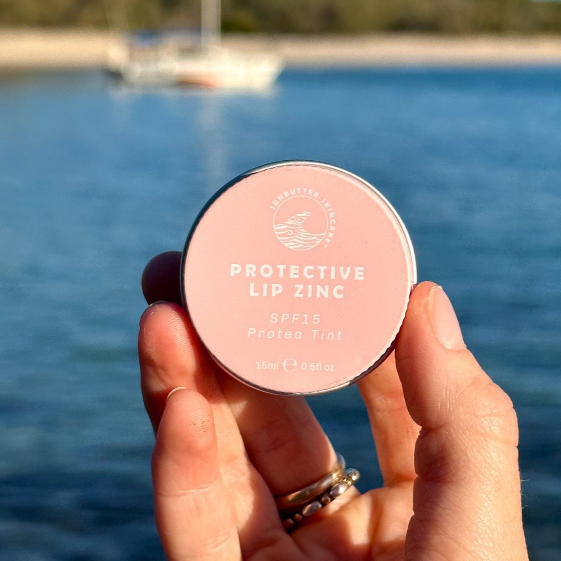 SPF15 Protective Lip Zinc - Protea Tint *SHORT DATED*-3