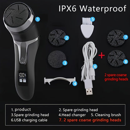 Rechargeable Electric Foot File Pedicure Tool-2
