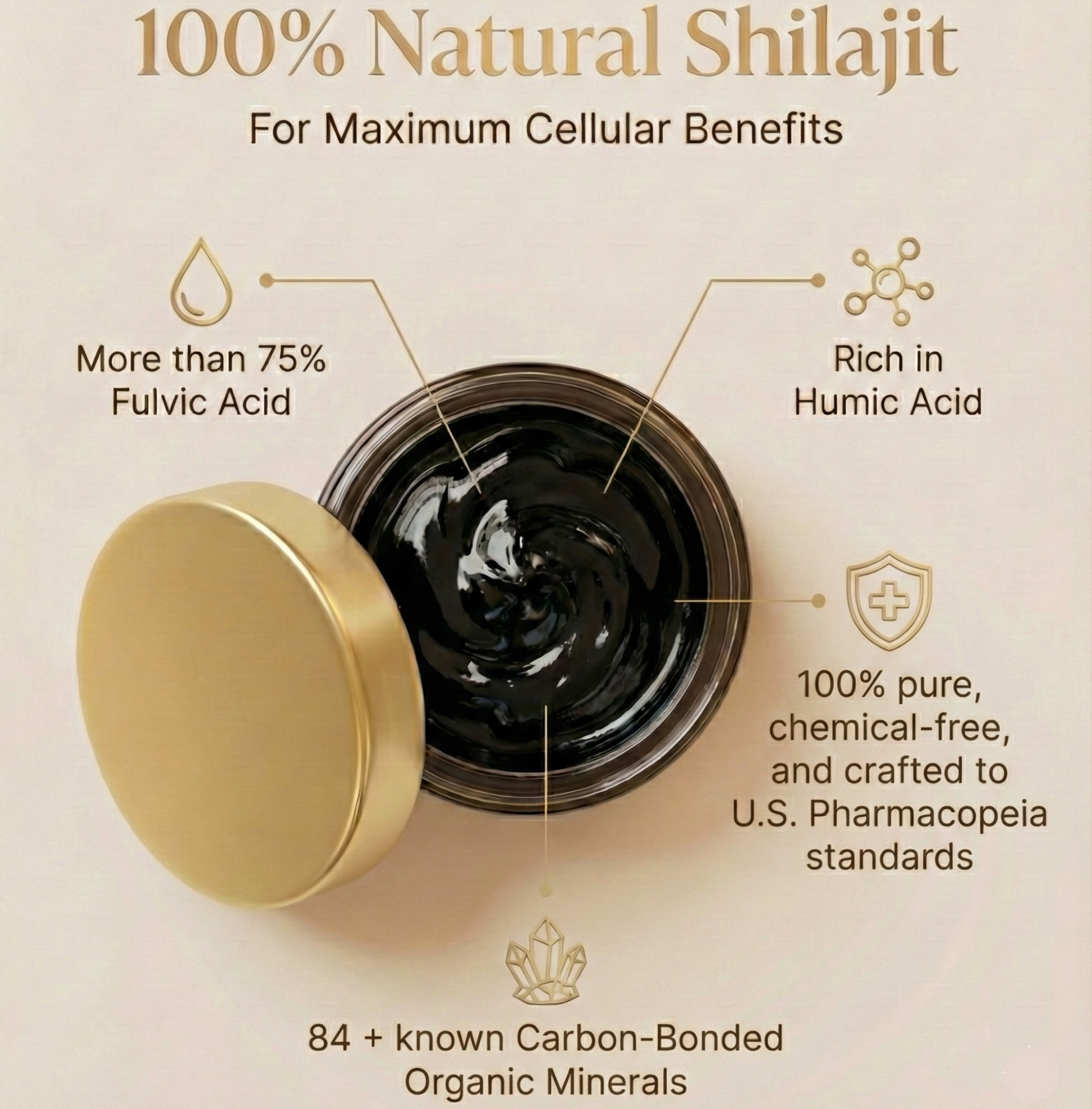 Pure Shilajit Resin - Royal Blend-4