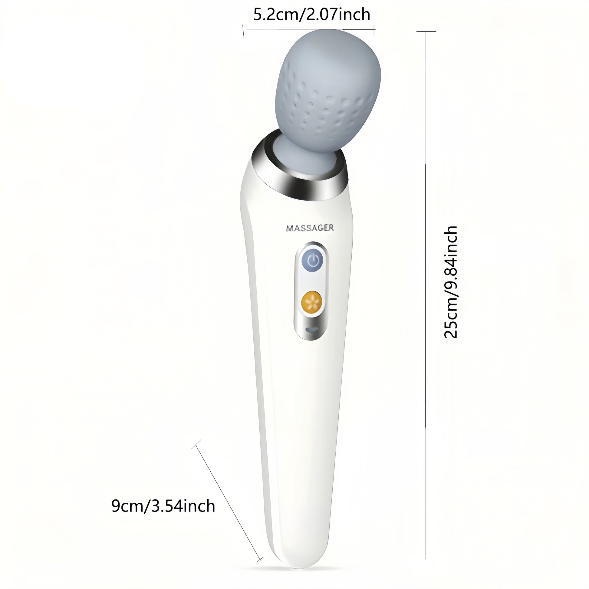 NNETM 1500mAh Rechargeable Relaxation Master(White)-4