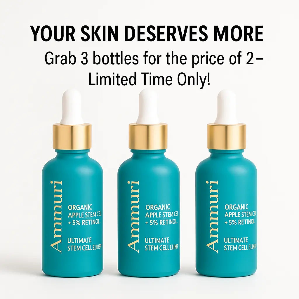 24-Hour Retinol 5% Serum with Apple Stem Cell | Anti-Ageing & Skin Renewal | Ammuri Beauty-2