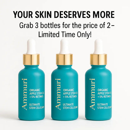 24-Hour Retinol 5% Serum with Apple Stem Cell | Anti-Ageing & Skin Renewal | Ammuri Beauty-2