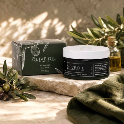 Body Butter, Olive Oil based ,Citrus Revival 250g-1