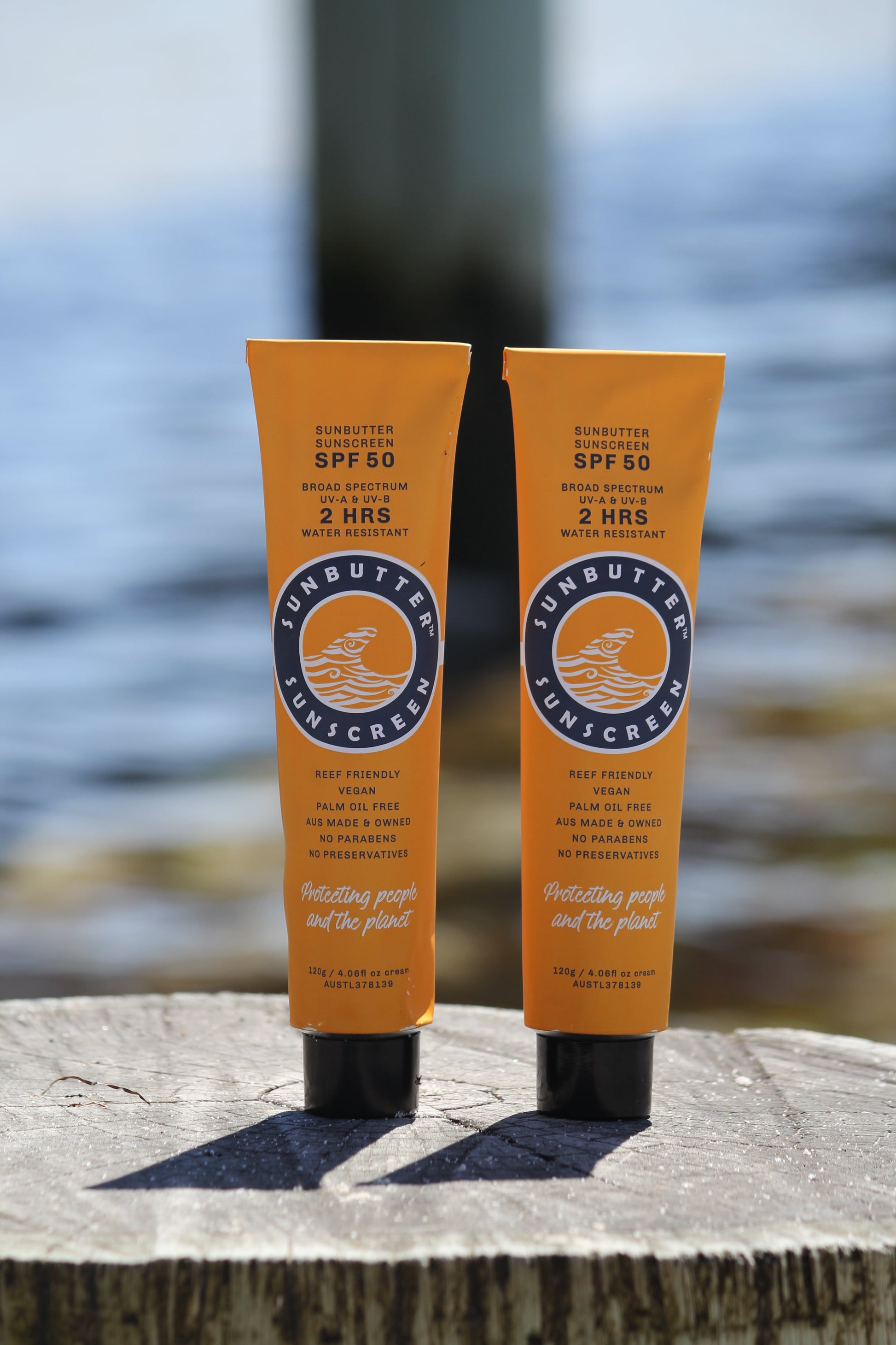 SunButter Skincare SPF50 Tube - 120g - 2 pack!-1