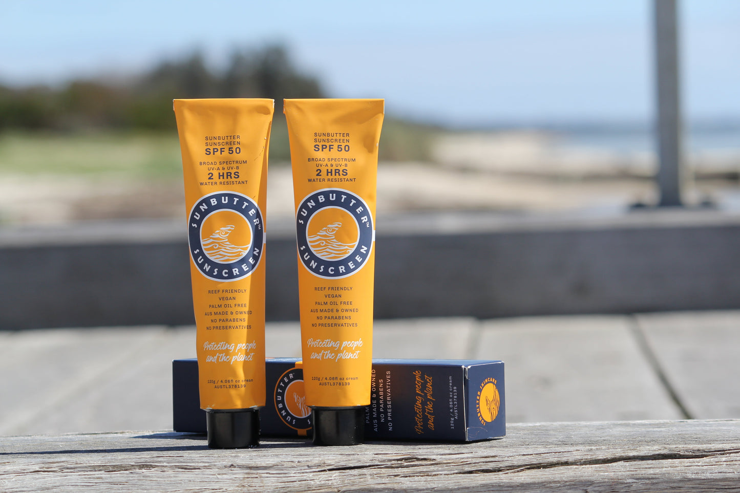 SunButter Skincare SPF50 Tube - 120g - 2 pack!-2