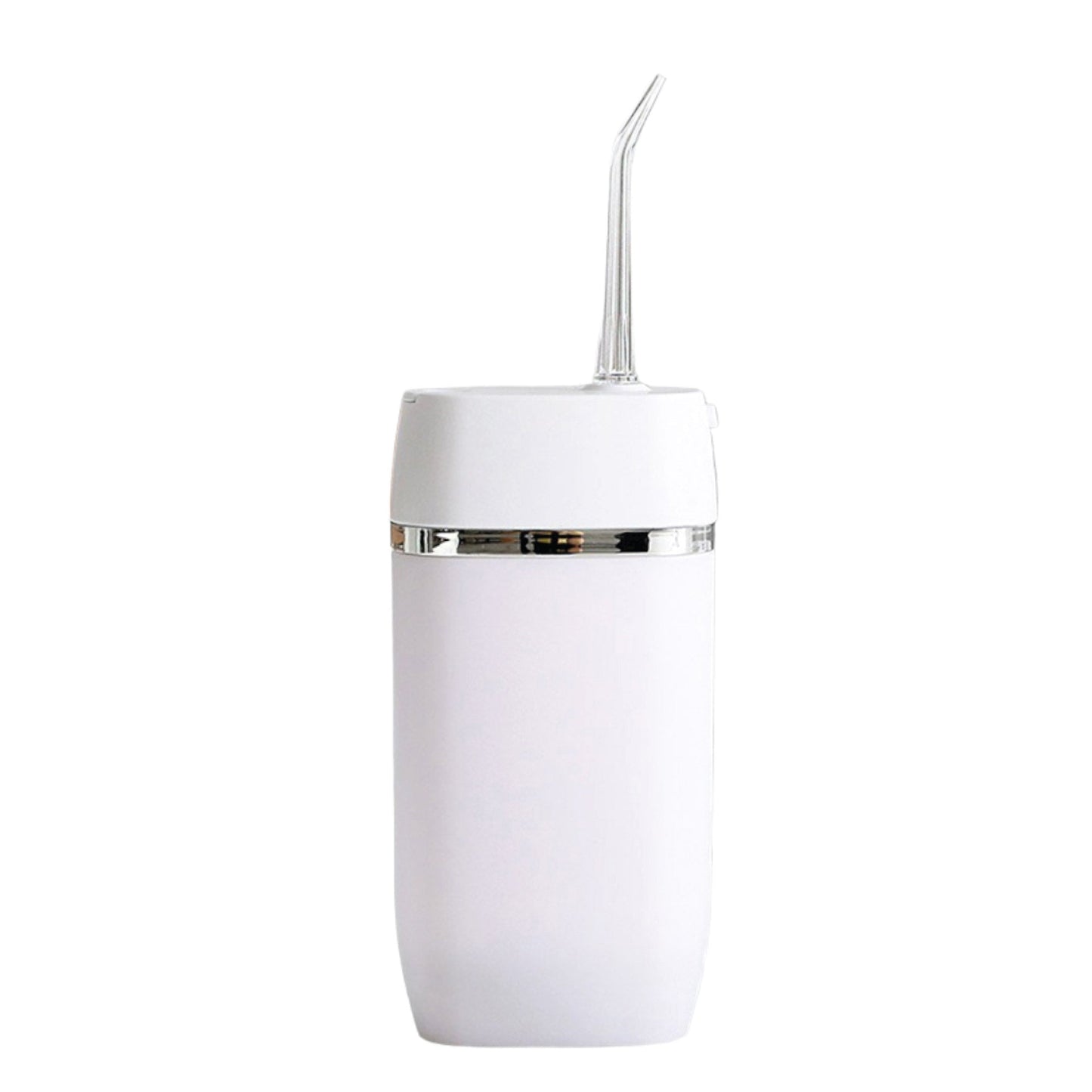 Mini Water Flosser Rechargeable Cordless Cleaner - Travel Oral Irrigator White-0
