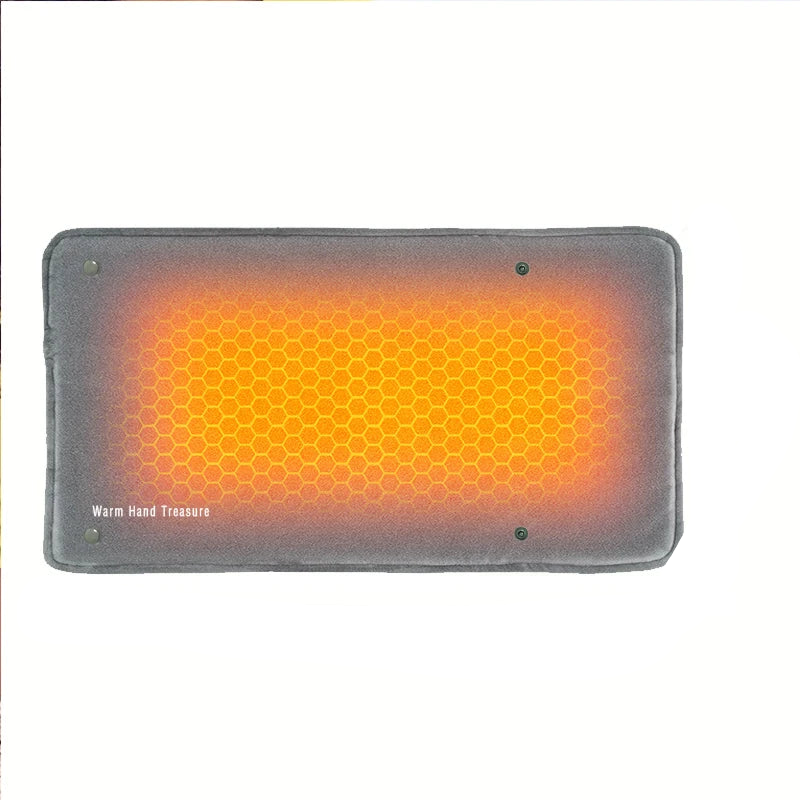NNEOBA Graphene Quick Heating Warming Pad Hand Warmer  Grey-0