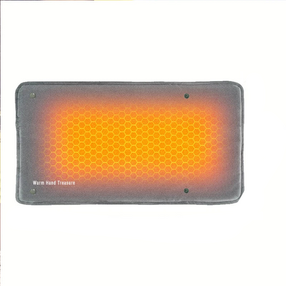 NNEOBA Graphene Quick Heating Warming Pad Hand Warmer  Grey-0