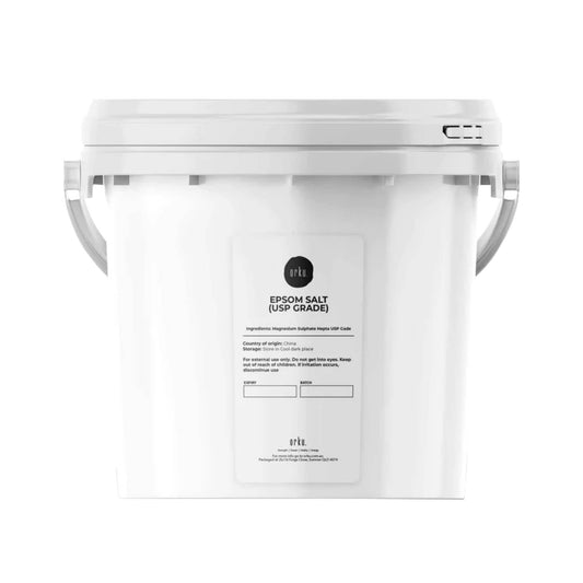 Orku 5Kg USP Epsom Salt Crystals Magnesium Sulphate Tub - Bath Soak Salts-0