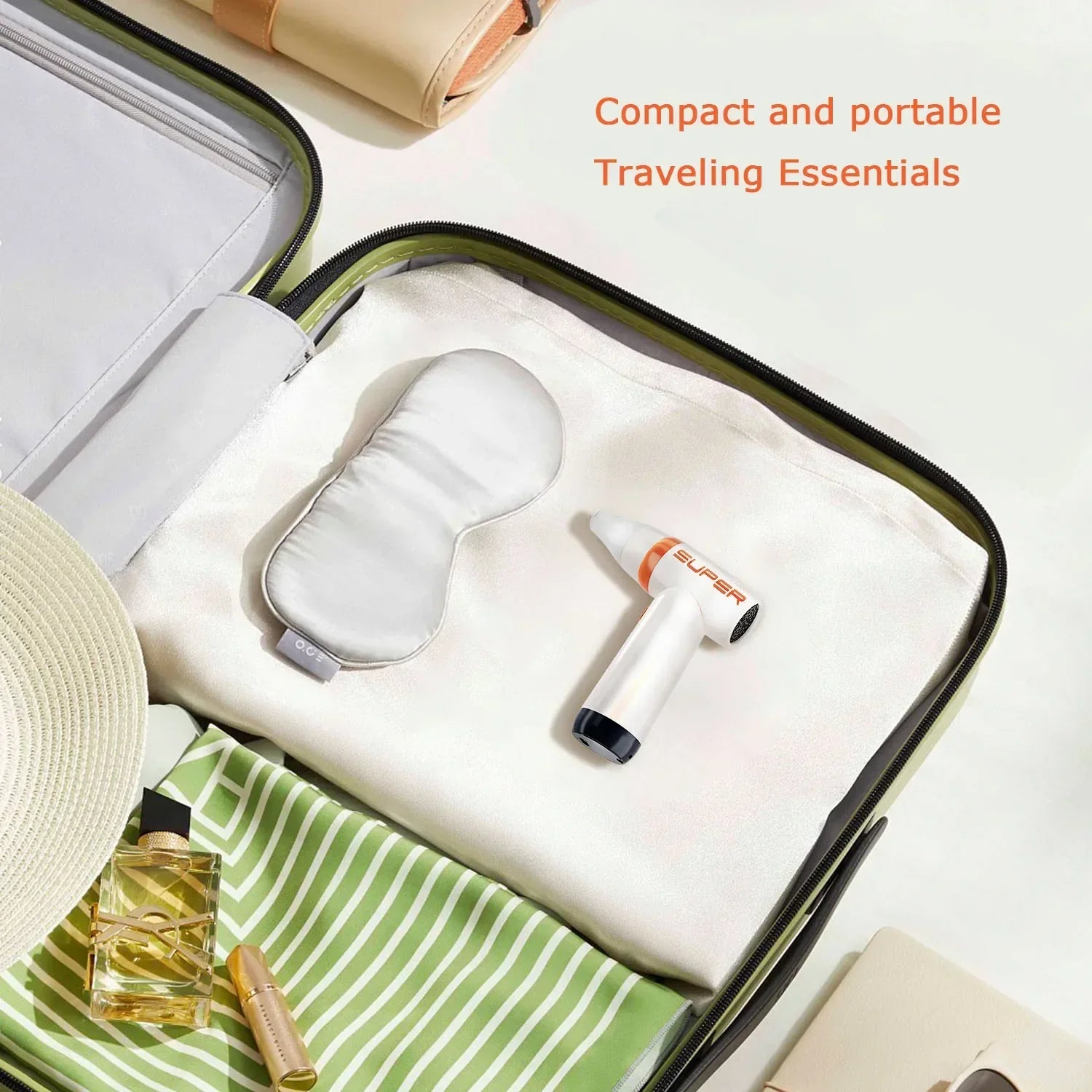NNEOBA Wireless Handheld Mini Hair Dryer-4