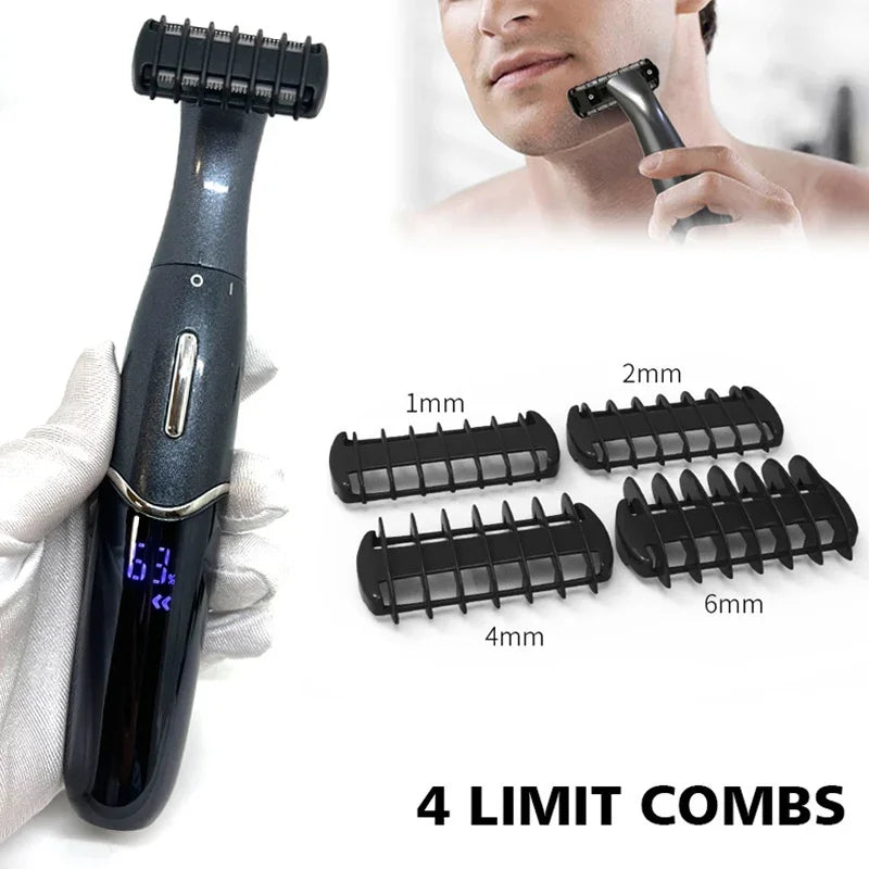 7 in 1 Electric Epilator & Precision Shaver Wet & Dry Use Black-3