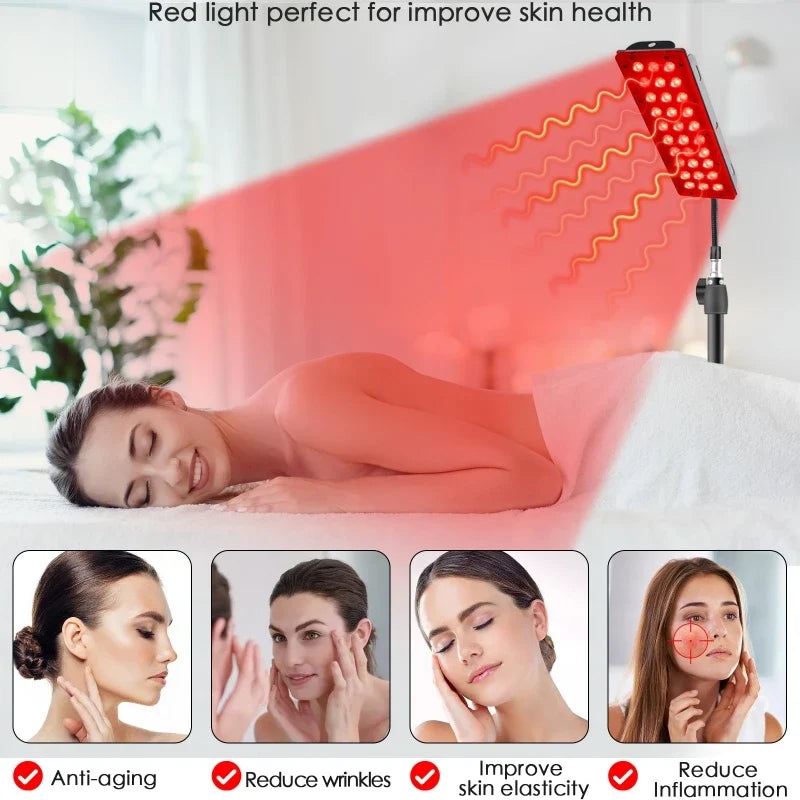 NNEOBA Red & Near-Infrared LED Therapy Lamp (Full Body & Face)-2