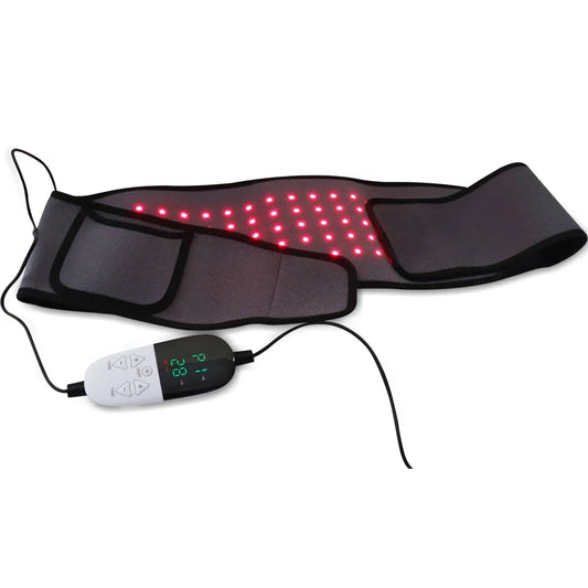 NNEOBA LED Infrared Red Light Therapy Belt Pain Relief And Slimming Device Grey-0