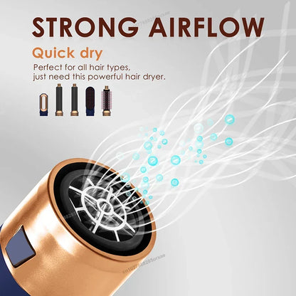 5-in-1 Professional Hair Styler and Dryer Hot Air Styler Comb-1