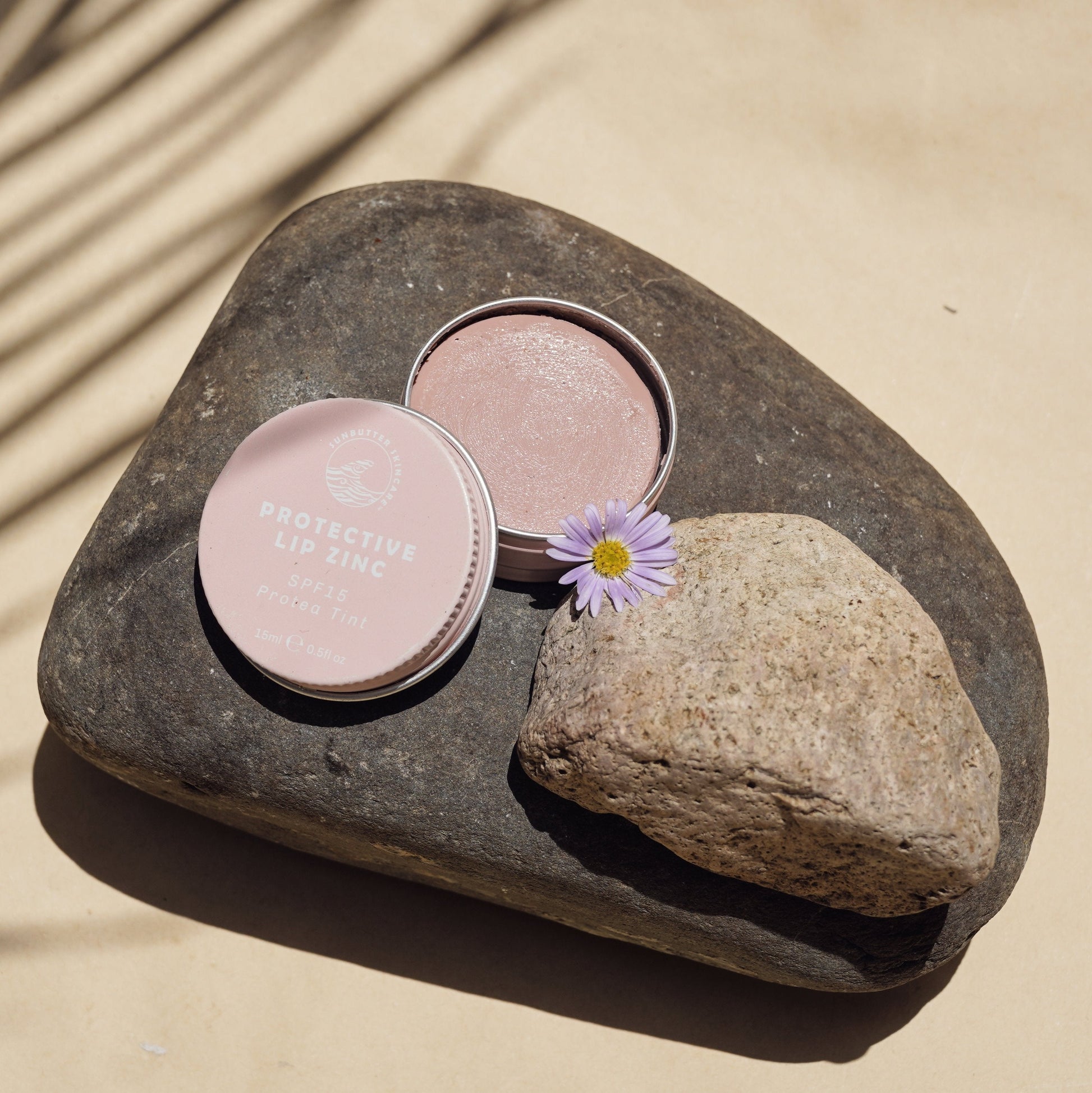 SPF15 Protective Lip Zinc - Protea Tint *SHORT DATED*-1