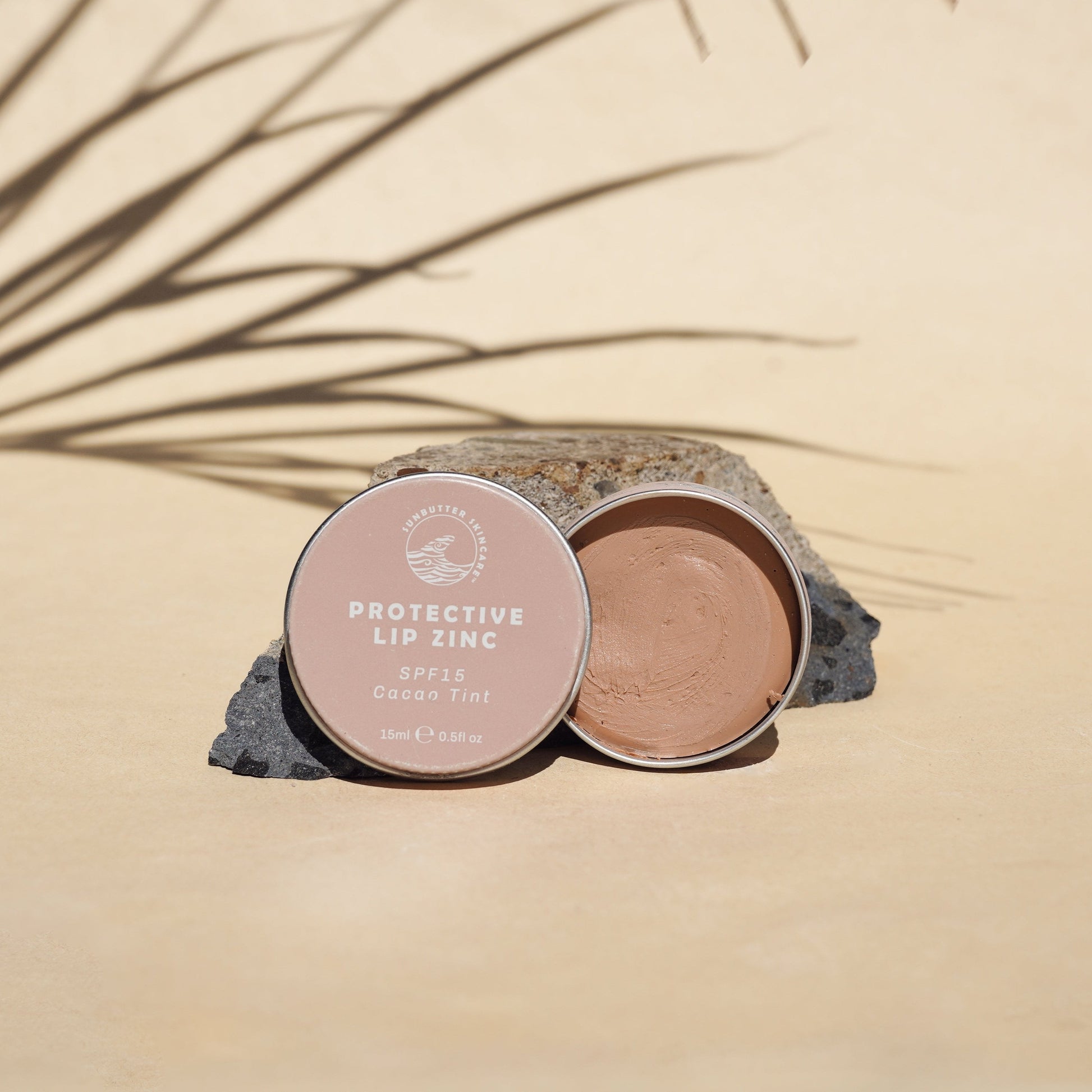 SPF15 Protective Lip Zinc - Cacao Tint *SHORT DATED*-1