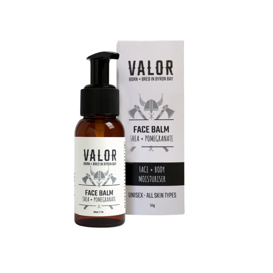 Valor Face Balm (Shea and Pomegranate)-0