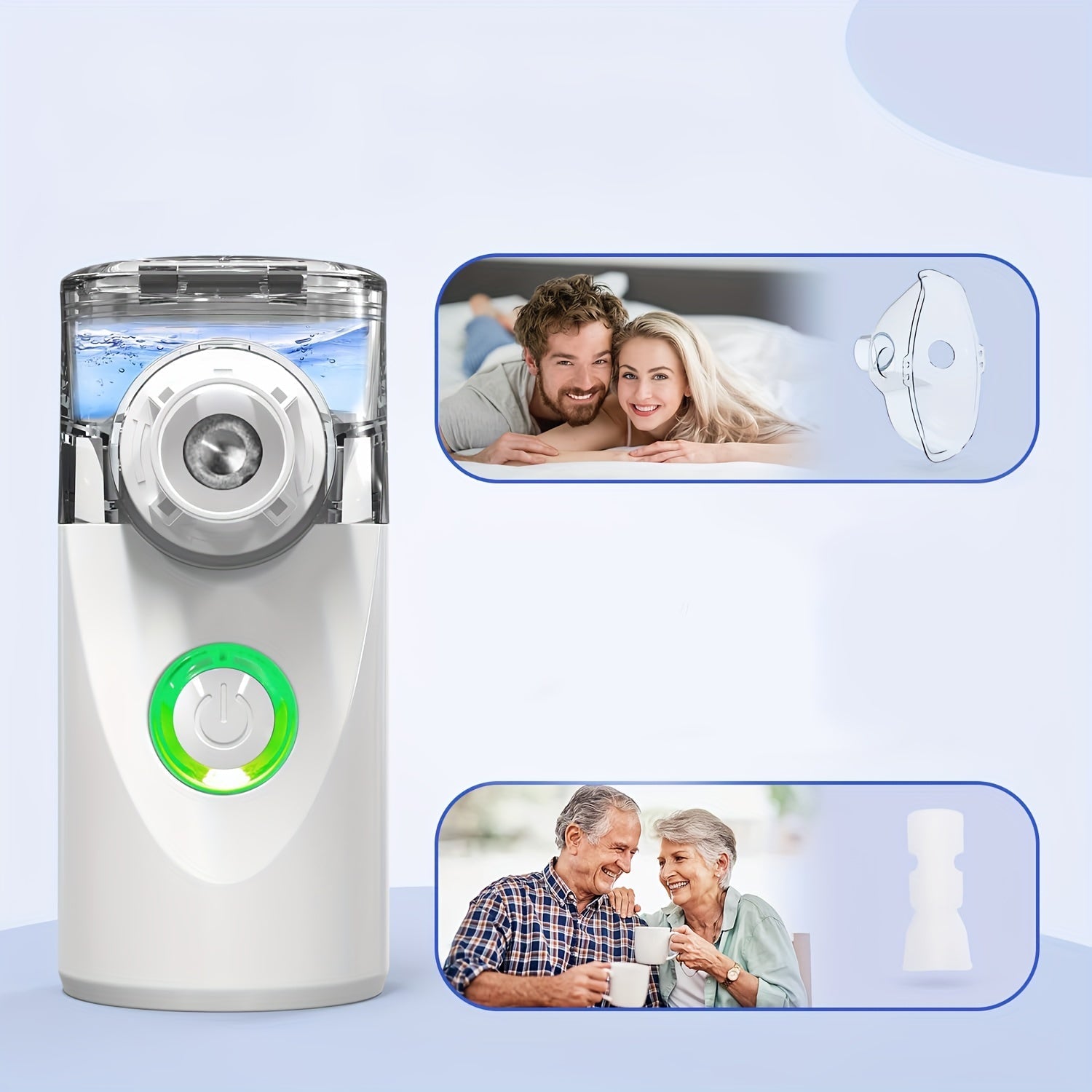 Portable Facial Steamer USB Rechargeable & Humidifier-2
