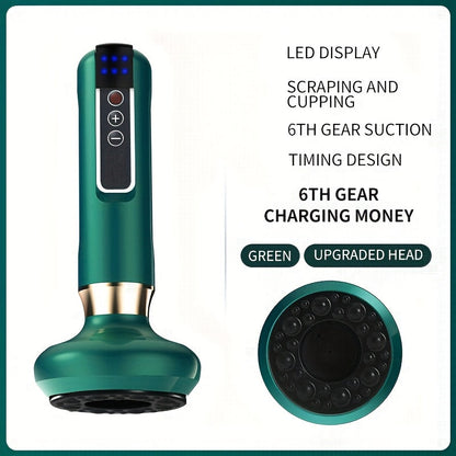 NNETM USB Rechargeable Gua Sha 6-Speed Massage Tool-1