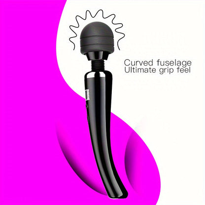 High-Frequency Portable Handheld Deep Muscle Massager(Black)-2