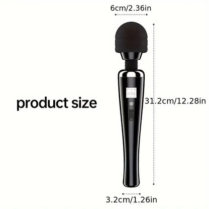 High-Frequency Portable Handheld Deep Muscle Massager(Black)-1