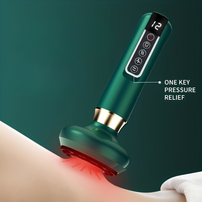 NNETM USB Rechargeable Gua Sha 6-Speed Massage Tool-3