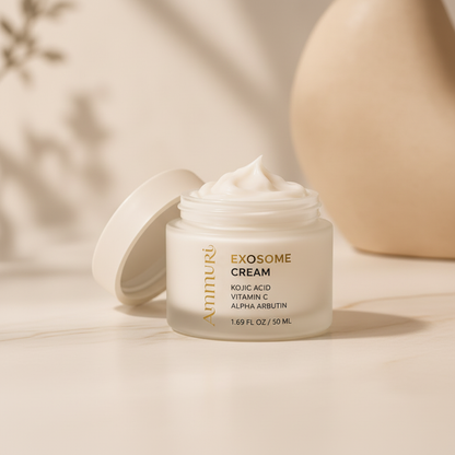 Exosome Brightening Cream | Kojic Acid, Glutathione & Mandelic Acid | Ammuri Beauty-3