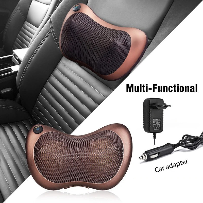 Electric Shiatsu Neck and Back Massage Pillow-4