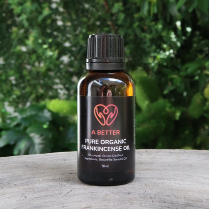 Pure Organic Frankincense Oil 30mL Amber Glass Bottle-0