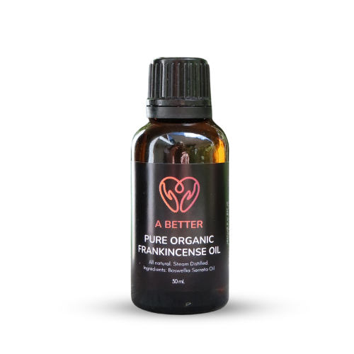Pure Organic Frankincense Oil 30mL Amber Glass Bottle-1
