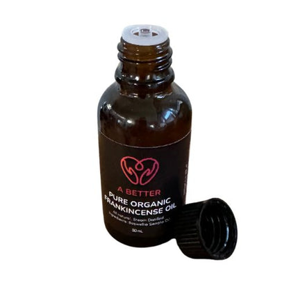 Pure Organic Frankincense Oil 30mL Amber Glass Bottle-2