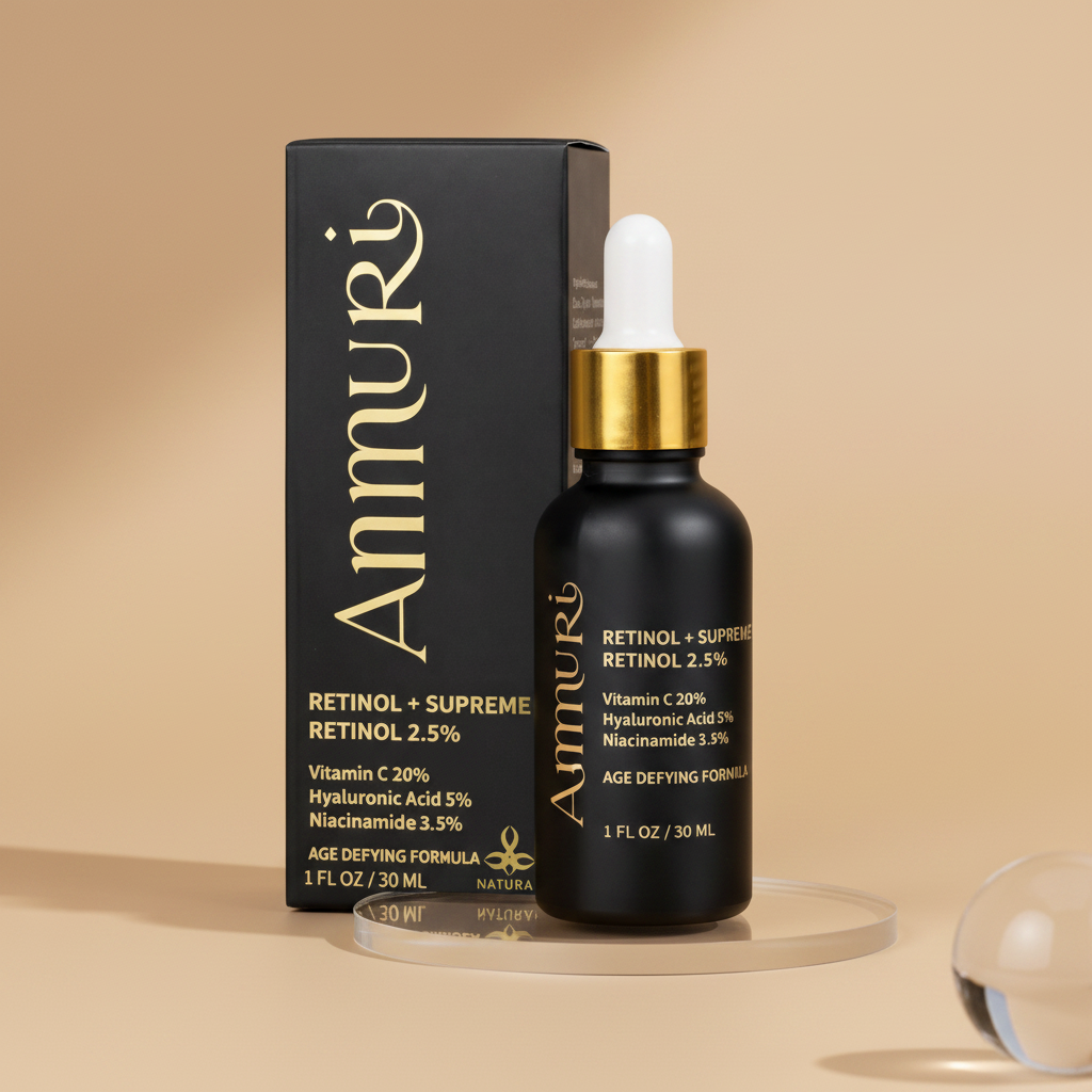 Retinol Supreme 2.5% Serum for Anti-Ageing & Age-Defying Skin | Ammuri-0