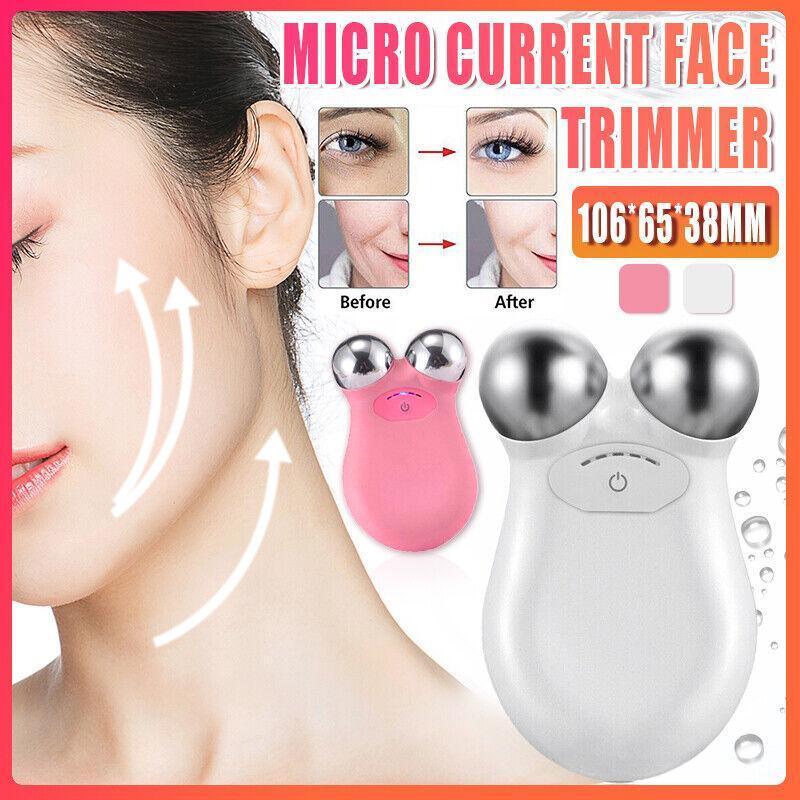 Microcurrent Facial Toning Device Skin Firming Massager with 5 Intensity Levels-0